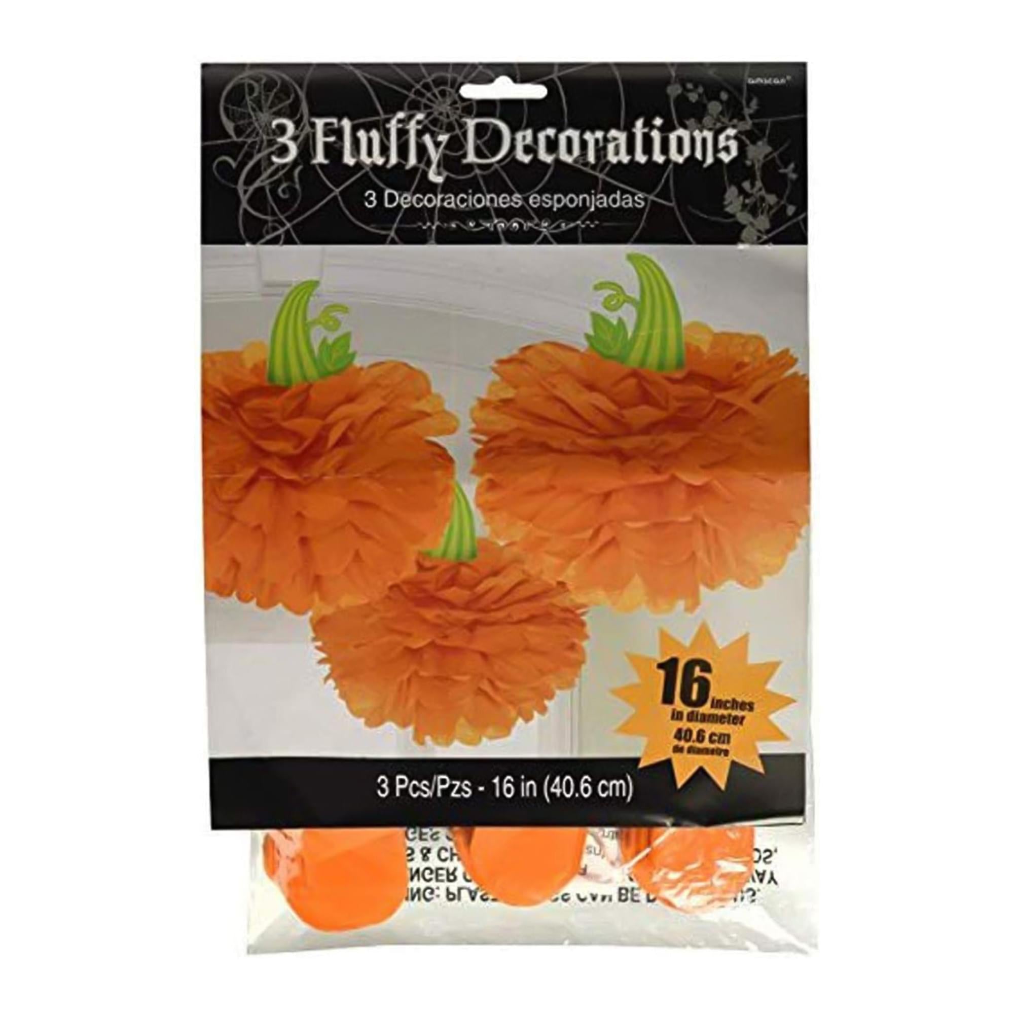 Paper Pumpkin Hanging Decorations