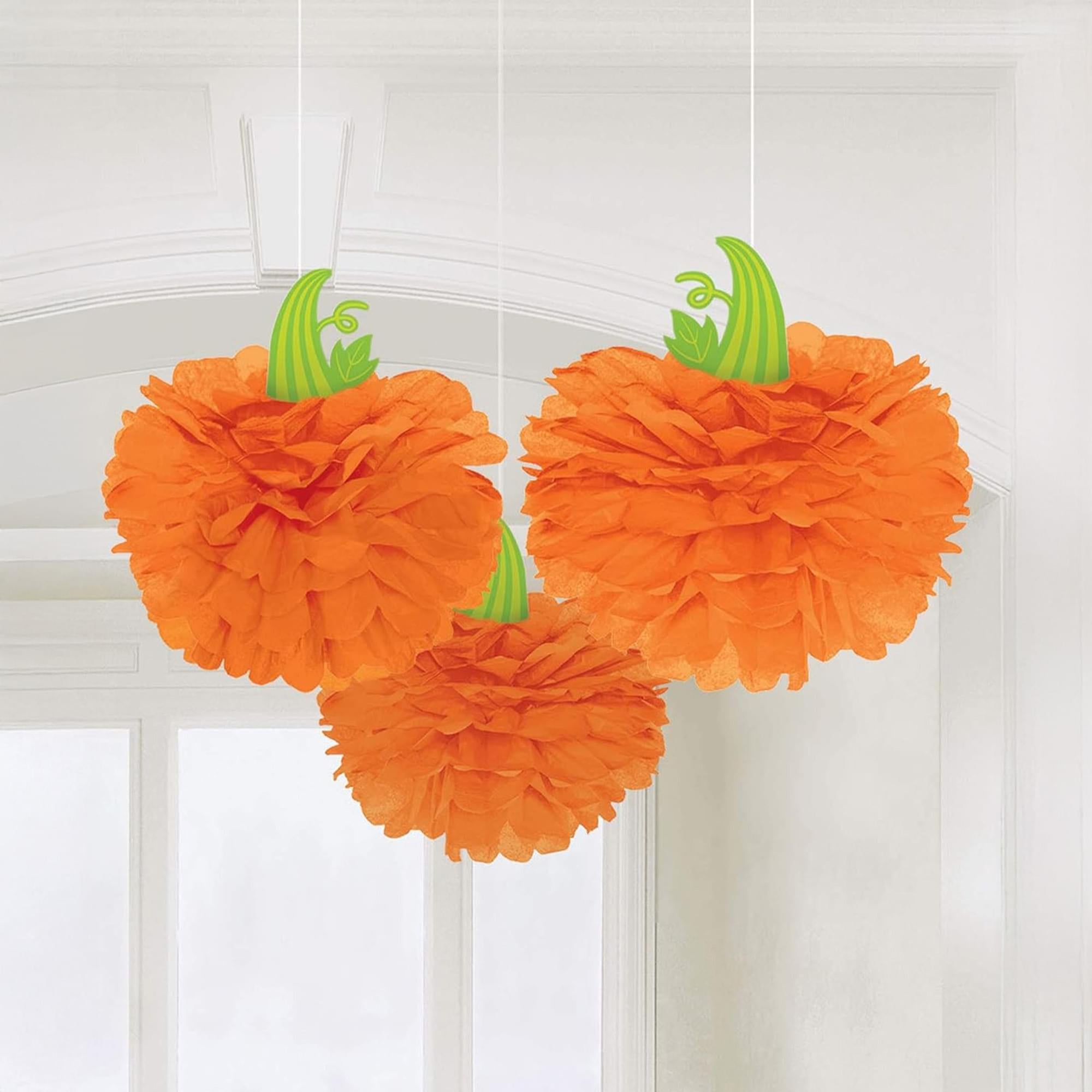 Paper Pumpkin Hanging Decorations