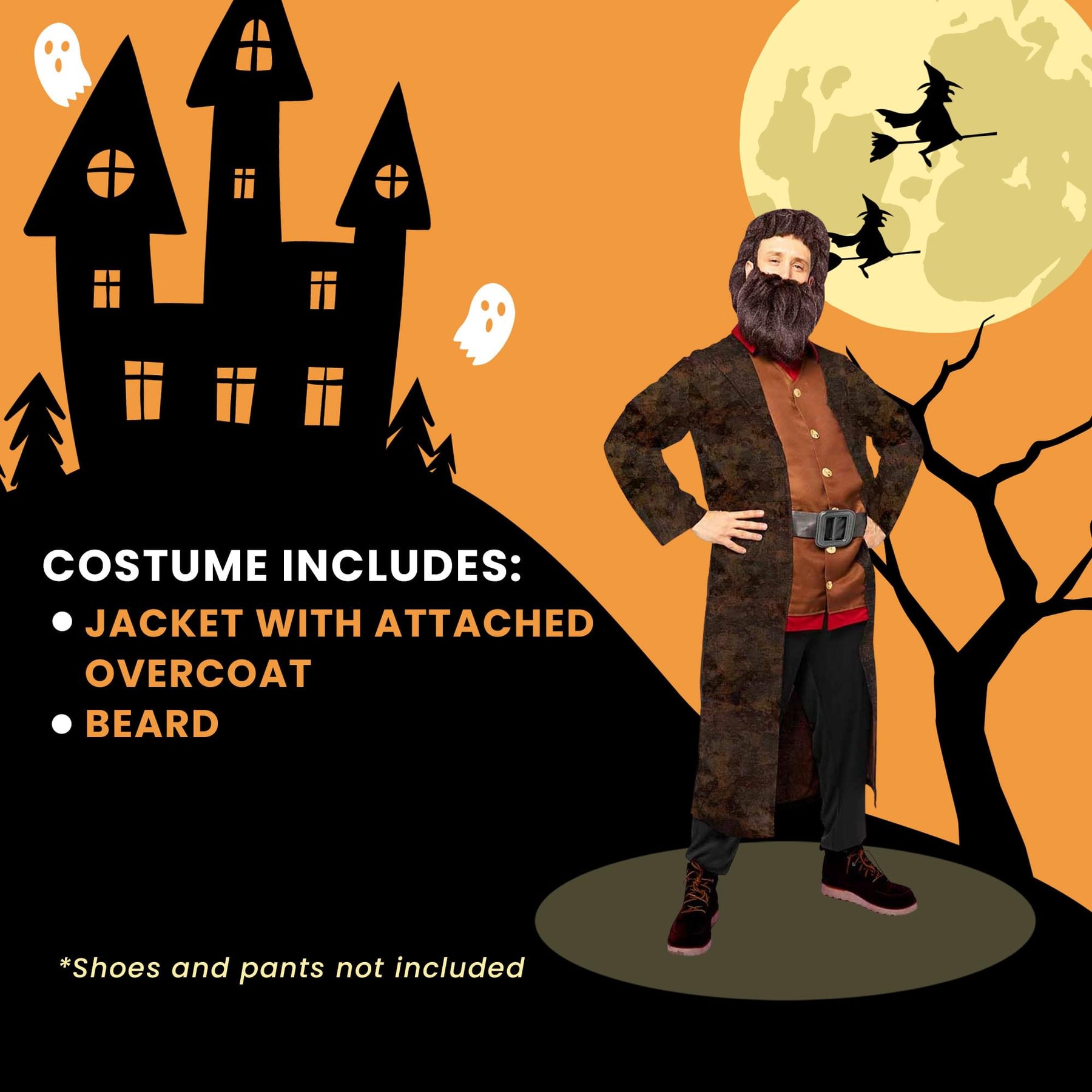 Adult Hagrid Costume