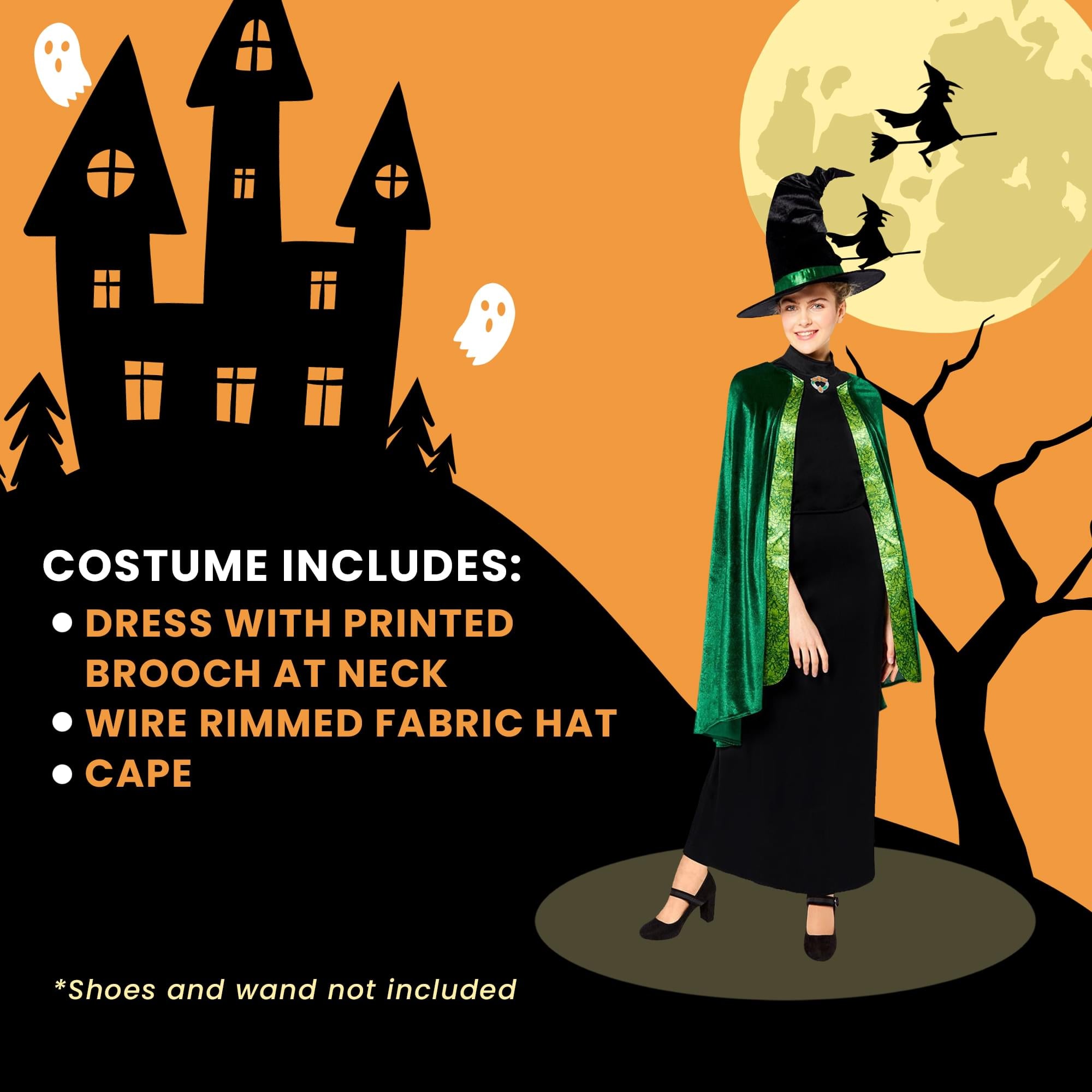 Harry Potter Professor McGonagall Adult Costume | Small
