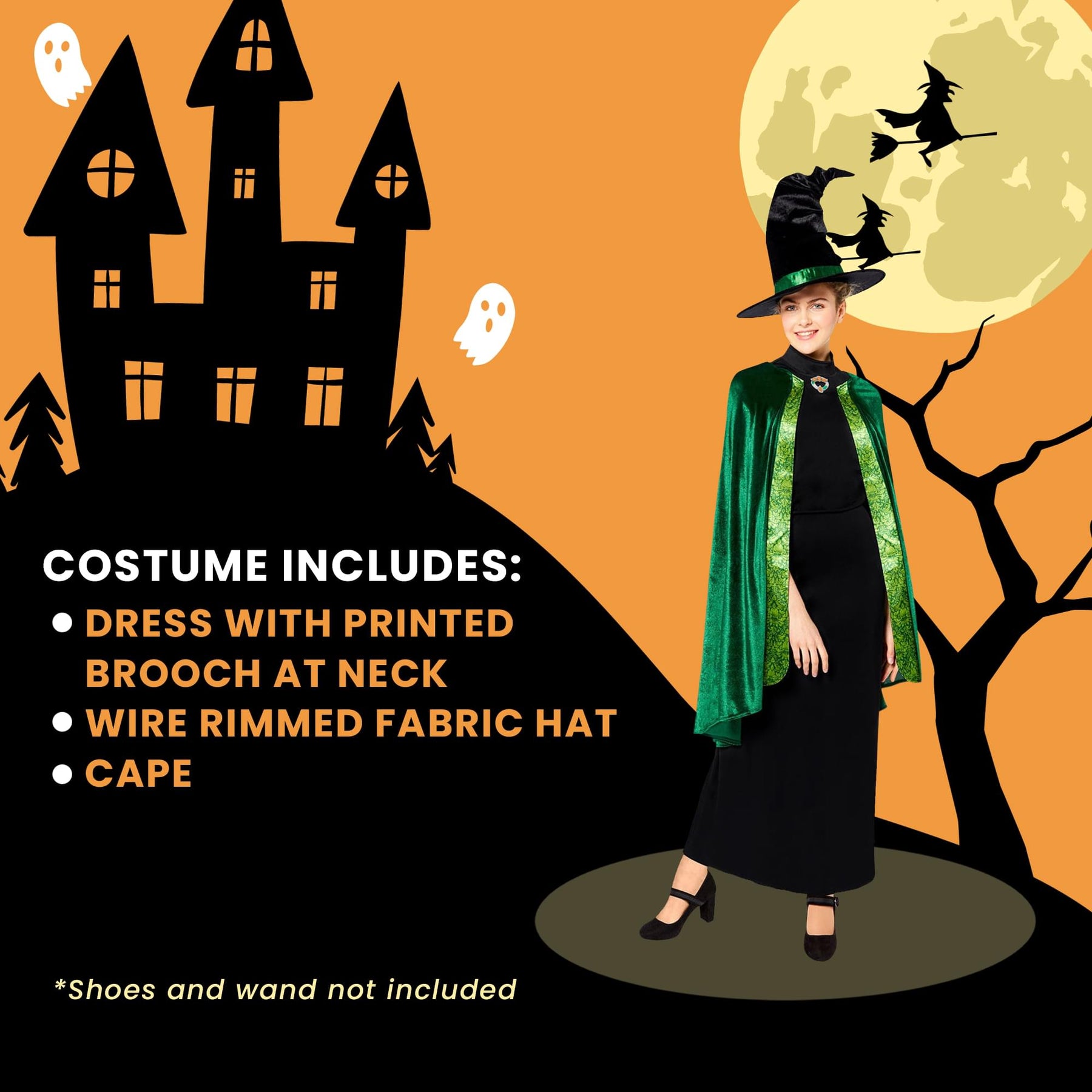 Harry Potter Professor McGonagall Adult Costume | Small