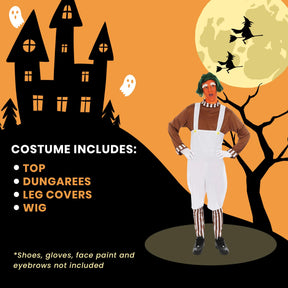 Chocolate Worker Men's Adult Costume