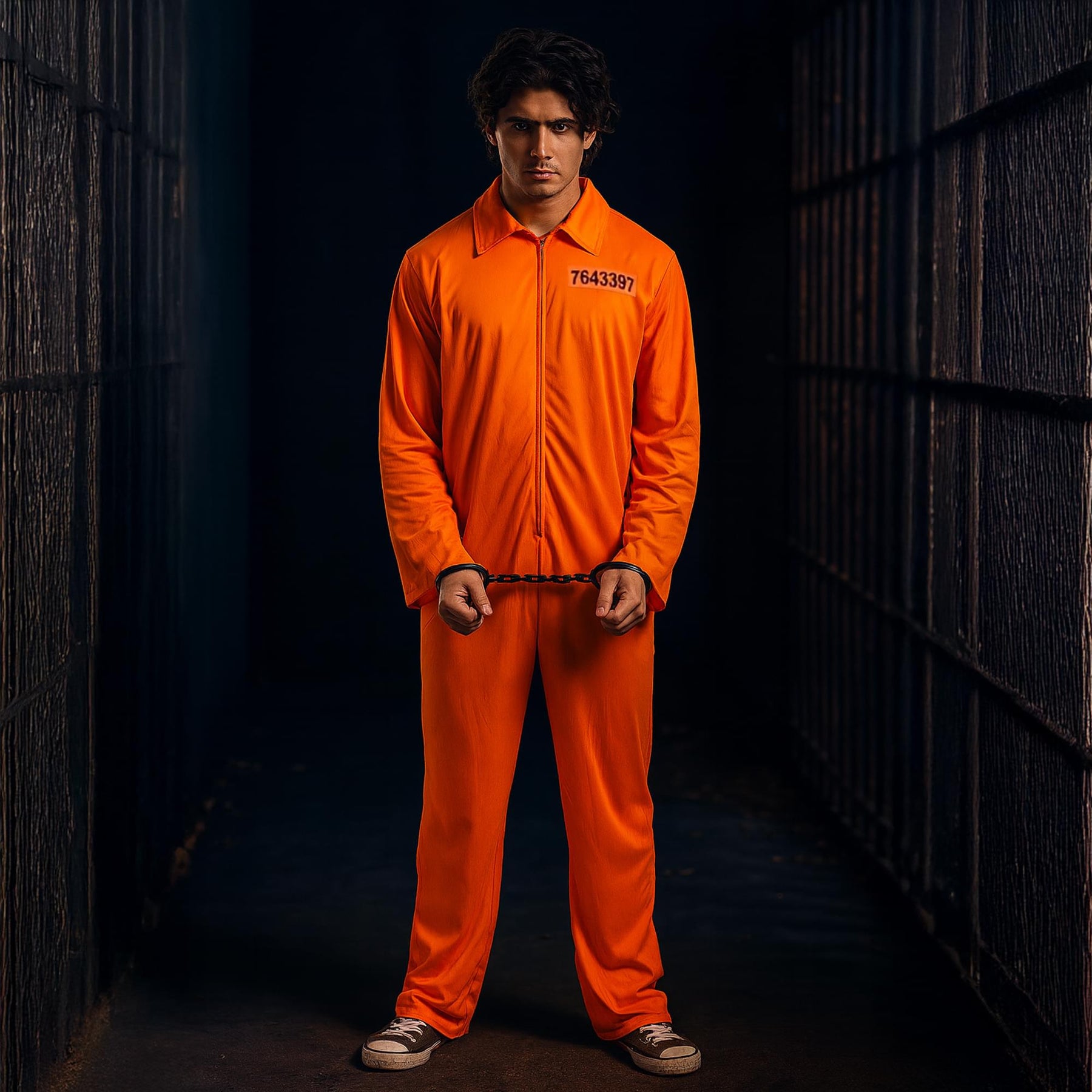 Prisoner Orange Adult Costume