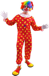 Bobbles The Clown Adult Costume