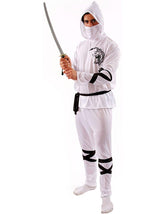 White Ninja Adult Costume