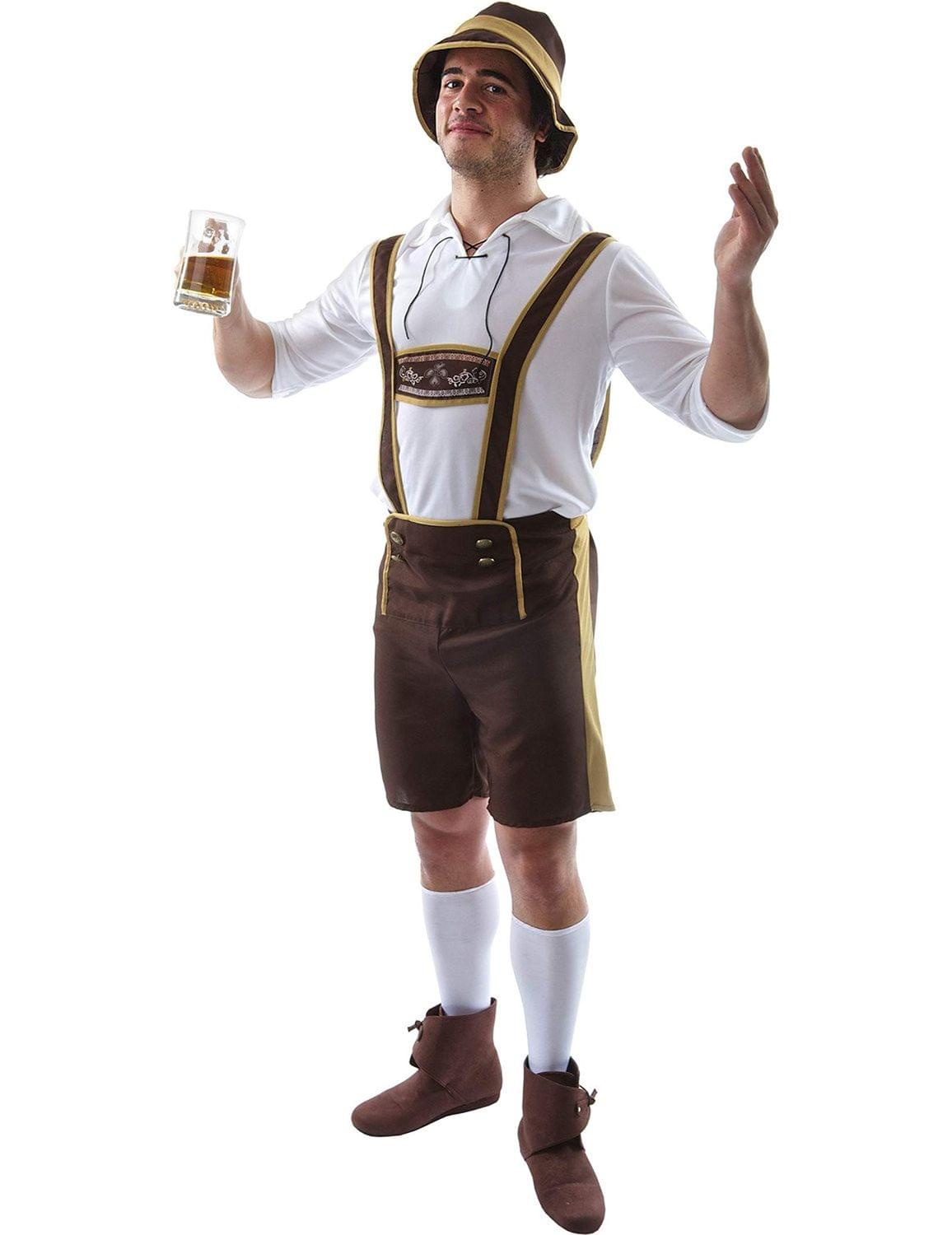 Oktoberfest Bavarian German Lederhosen Adult Costume