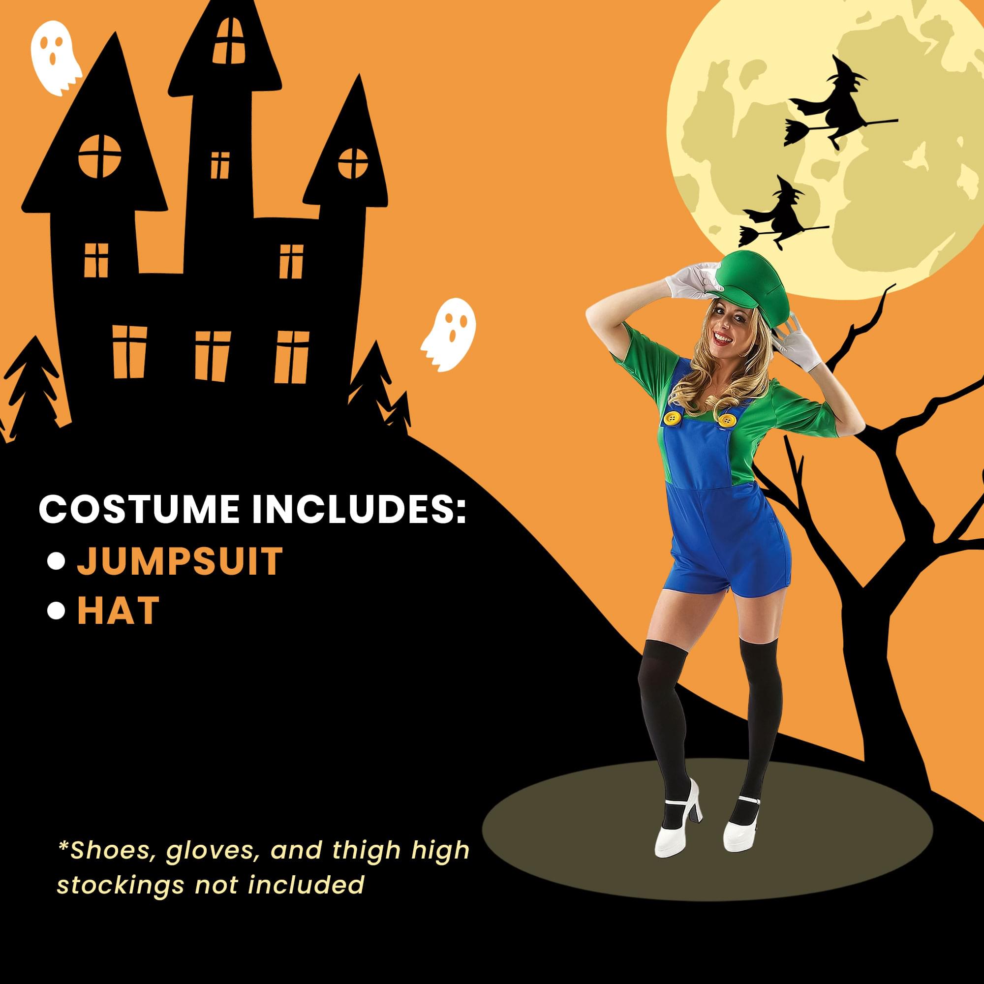Female Super Plumber's Mate Adult Costume