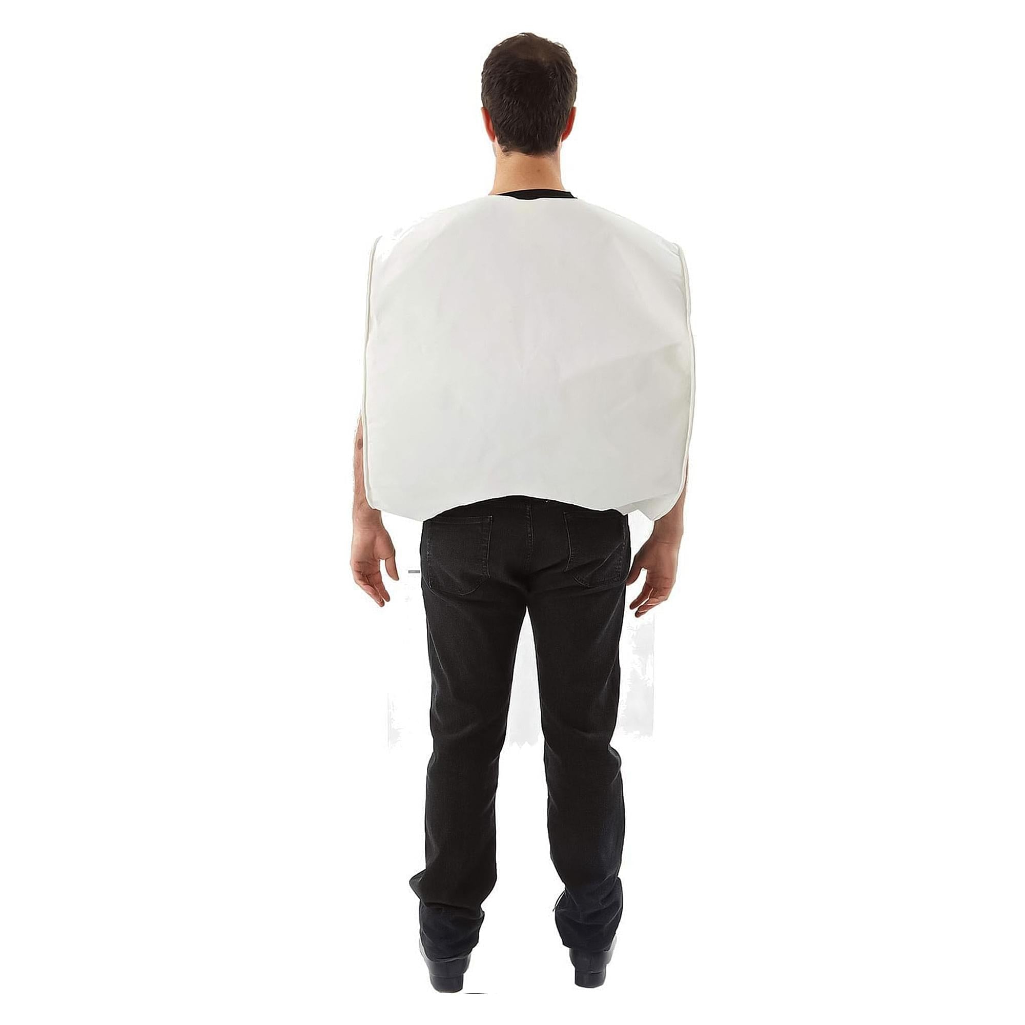 Giant Toilet Paper Roll Adult Halloween Costume | One Size Fits Most Adults