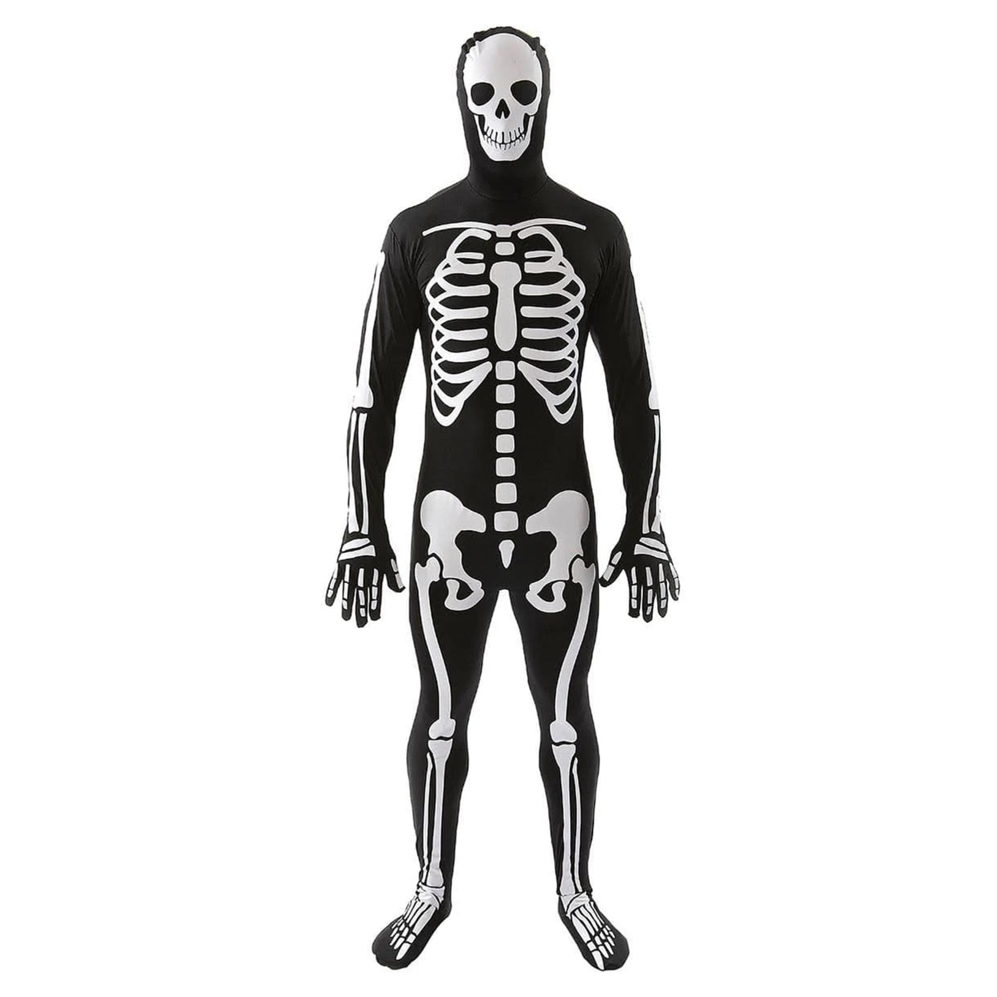 Classic Skeleton Adult Costume Skin Suit