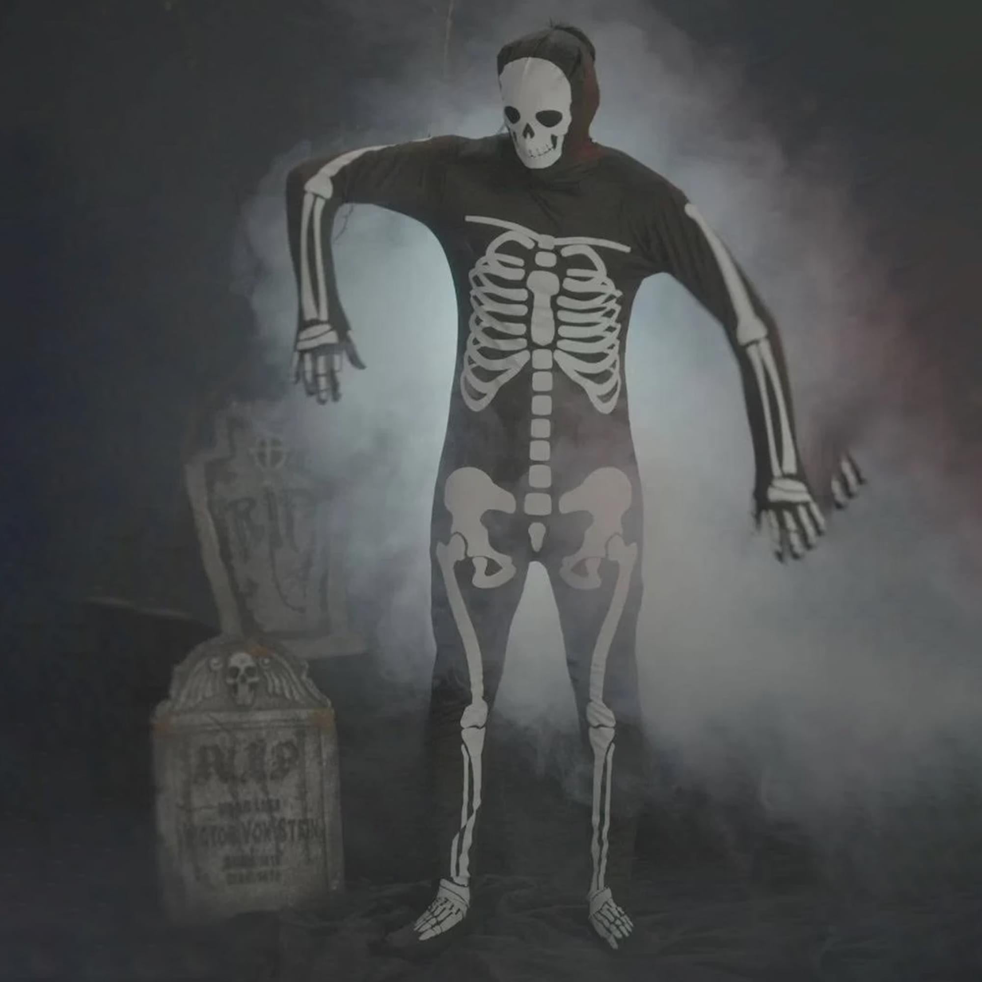 Classic Skeleton Adult Costume Skin Suit
