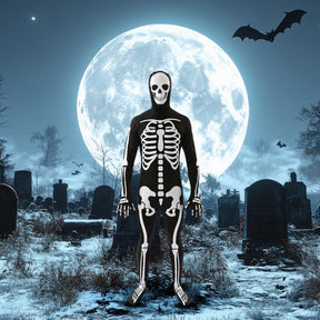Classic Skeleton Adult Costume Skin Suit