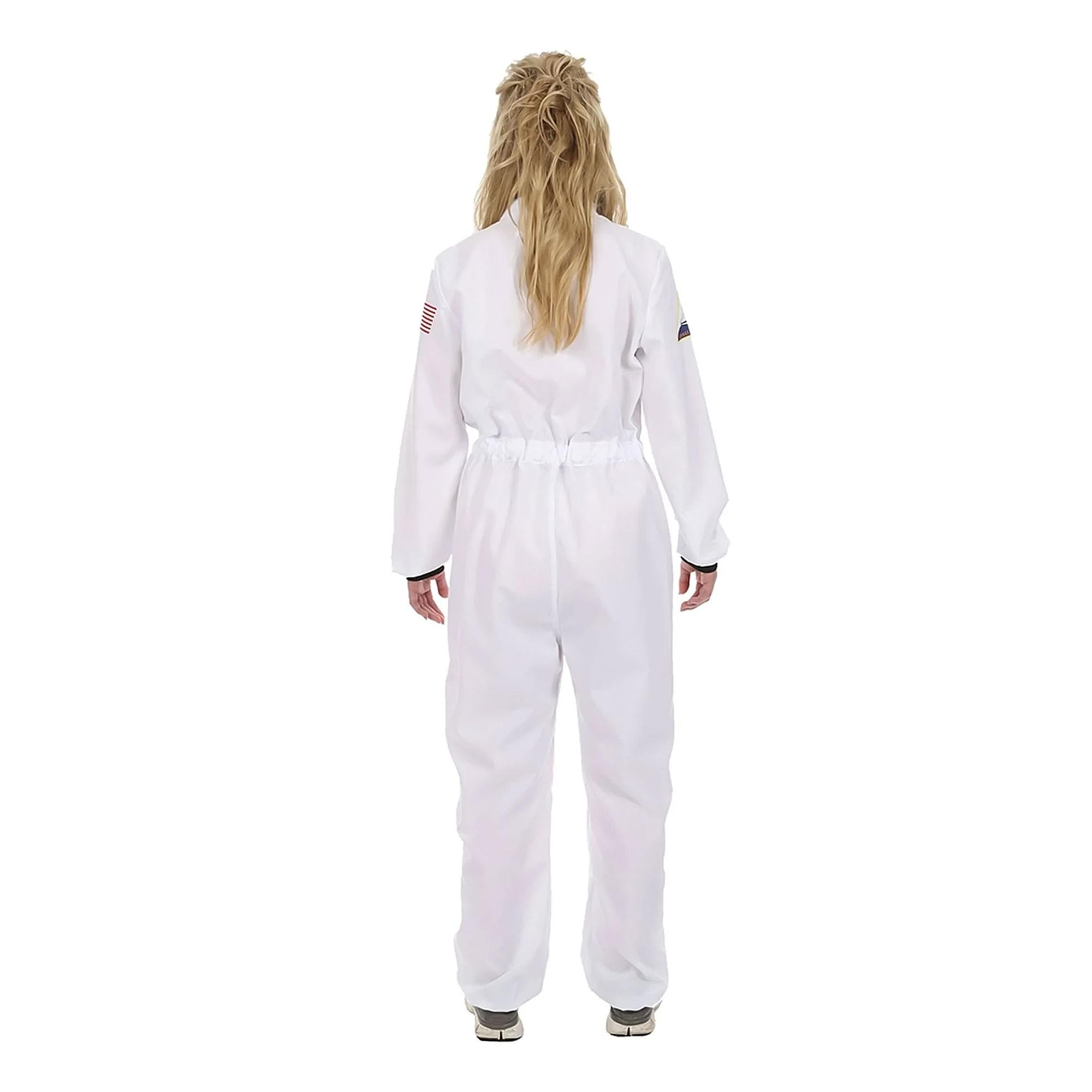 Women's White Astronaut Costume