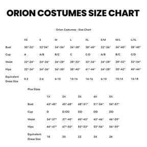 Men's Orange Astronaut Costume