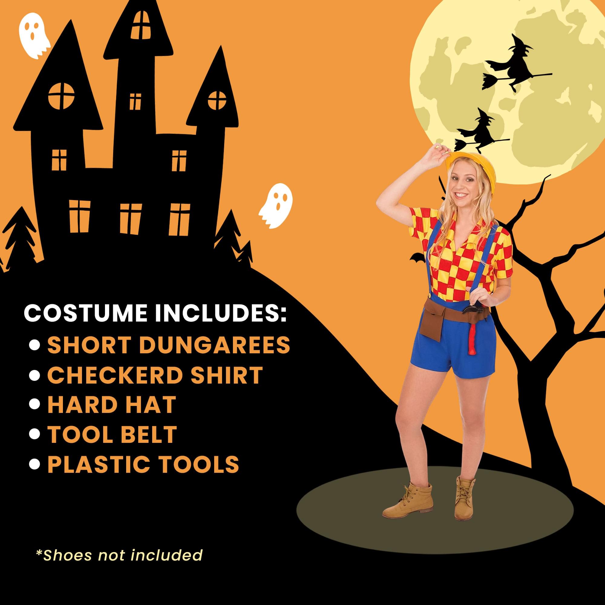 Belinda The Builder Women's Costume