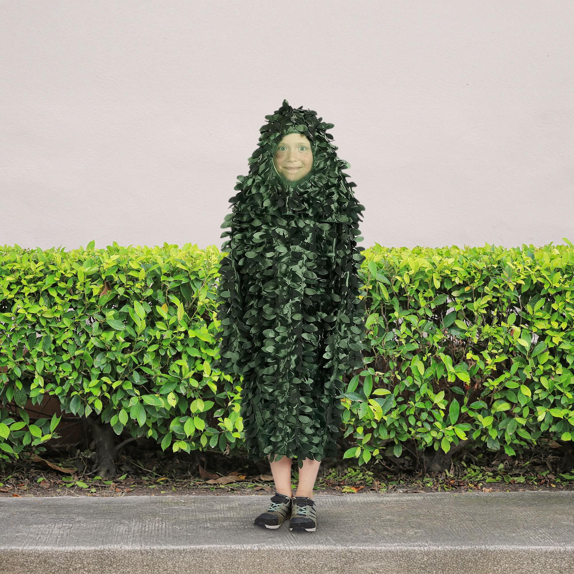 Leafy Camo Suit Kids Costume | Bushman Costume | One Size Fits Up to Size 10