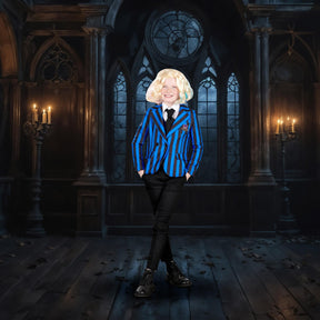 Gothic Girls Friend Blonde Child Costume Wig
