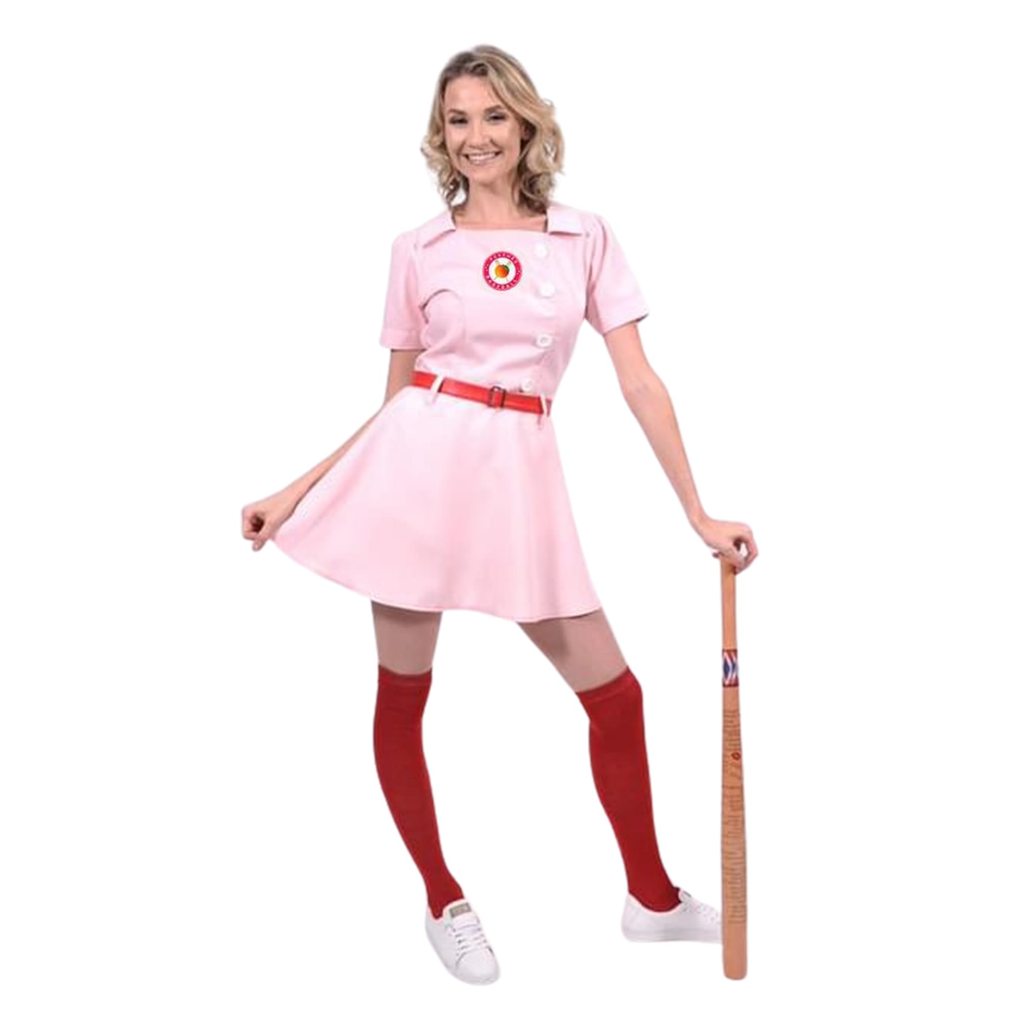 Rockford Peaches Women's Costume Baseball Uniform