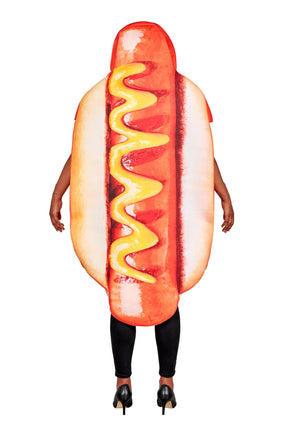 Hot Dog Adult Costume | One Size
