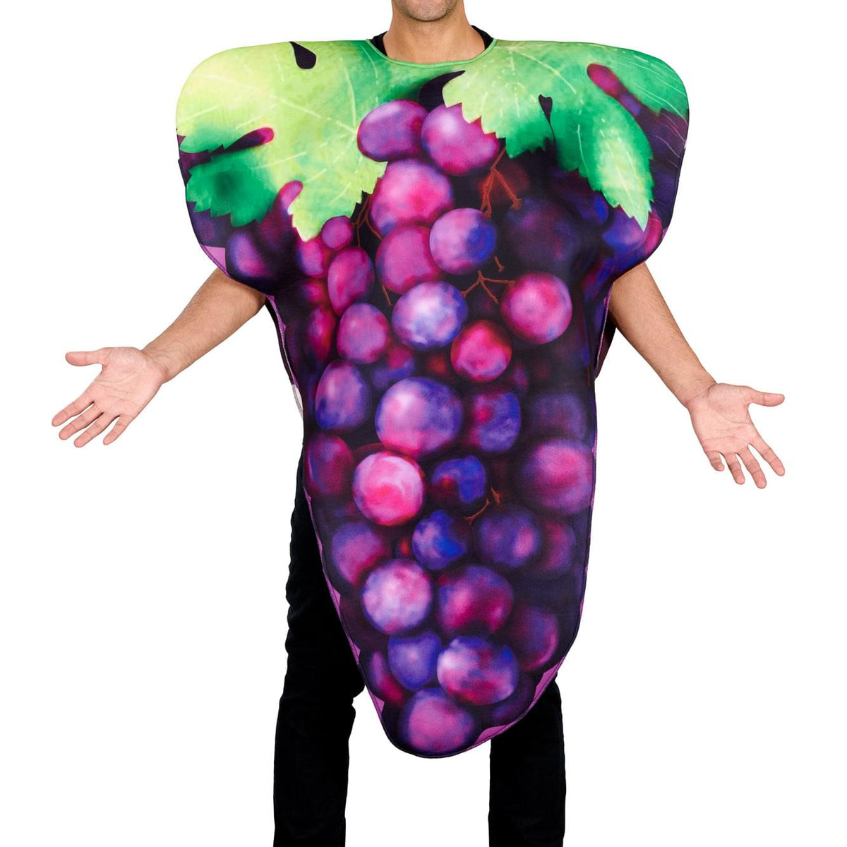 Purple Grapes Adult Costume | One Size