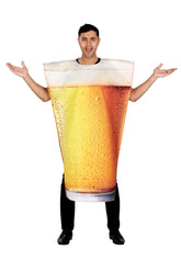 Pint of Beer Adult Costume | One Size