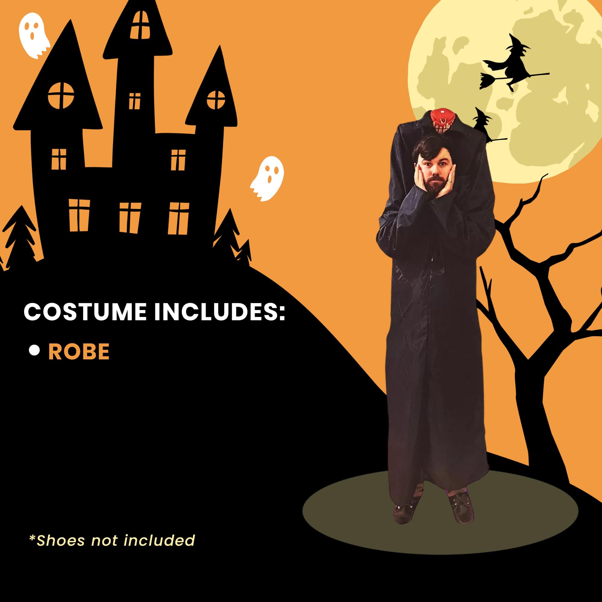 Headless Man Adult Costume | One Size