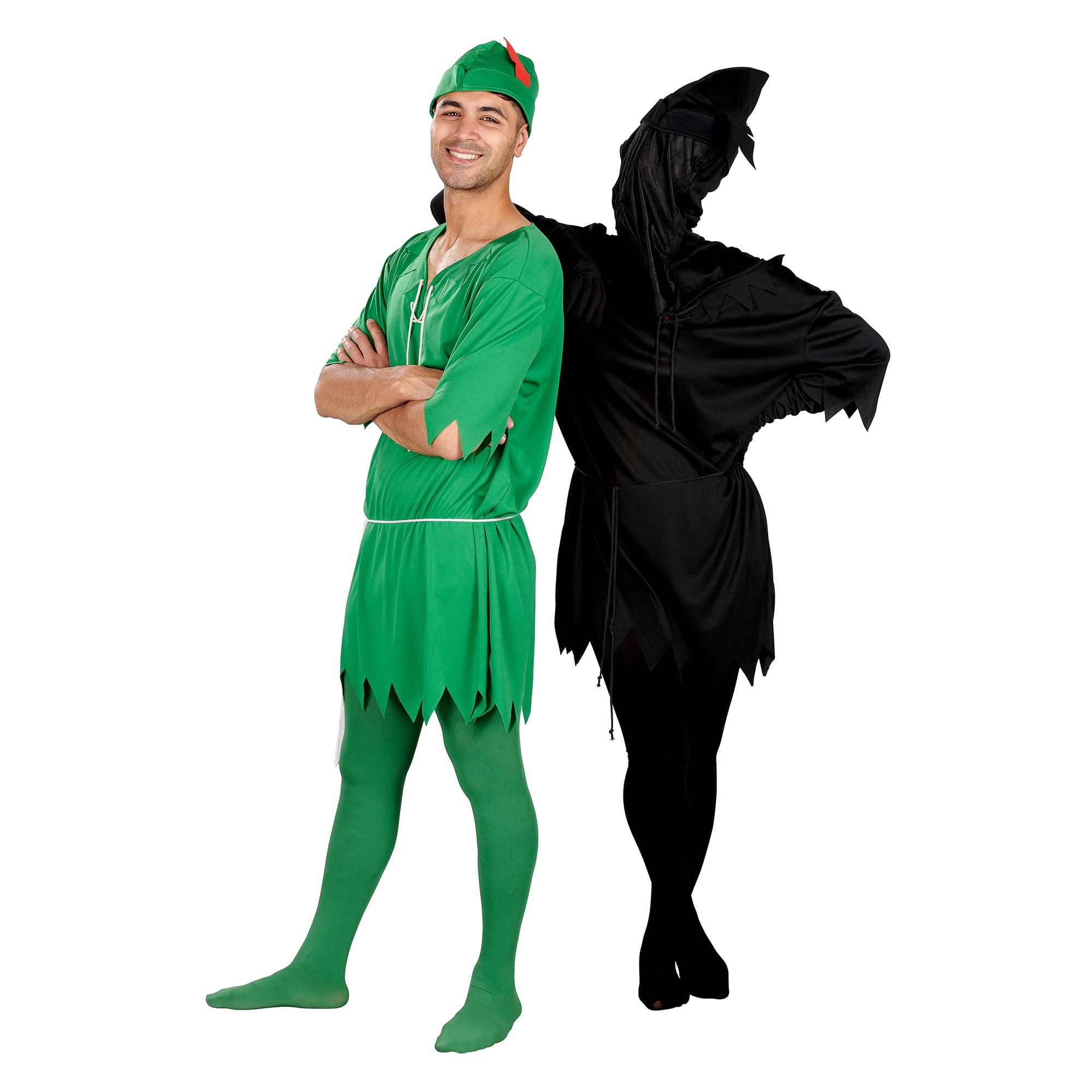 Lost Boy and His Shadow Adult 2 in 1 Costume | One Size