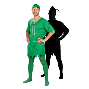 Lost Boy and His Shadow Adult 2 in 1 Costume | One Size