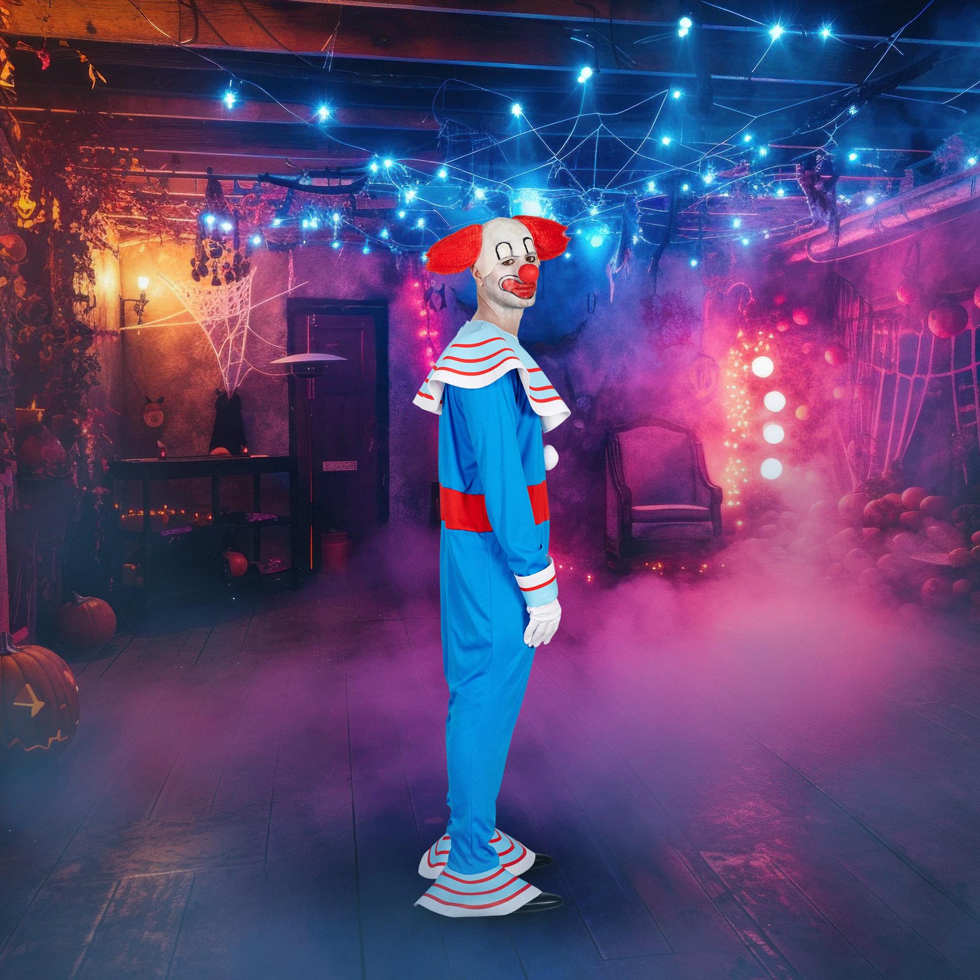 Bozo The Clown Adult Costume