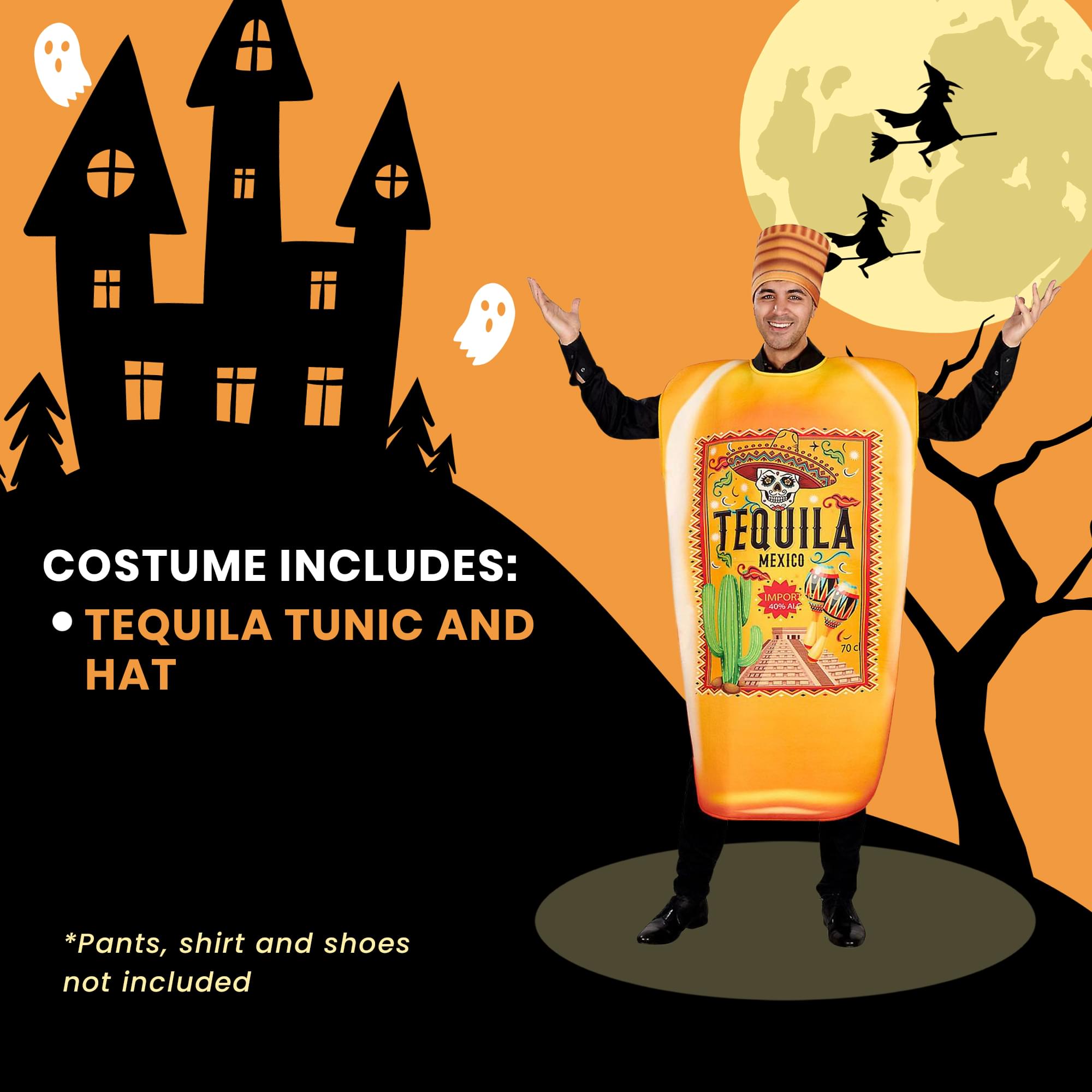Tequila Adult Unisex Costume | One Size