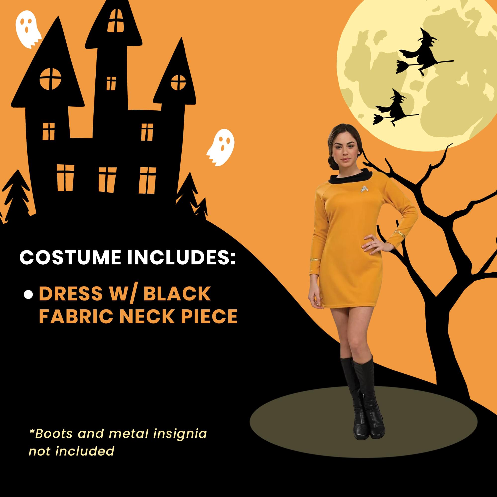 Star Trek The Movie Command Gold Dress