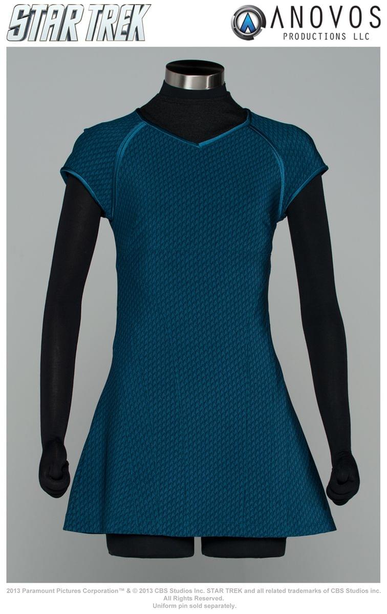Star Trek The Movie Uniform Adult: Sciences Blue Dress