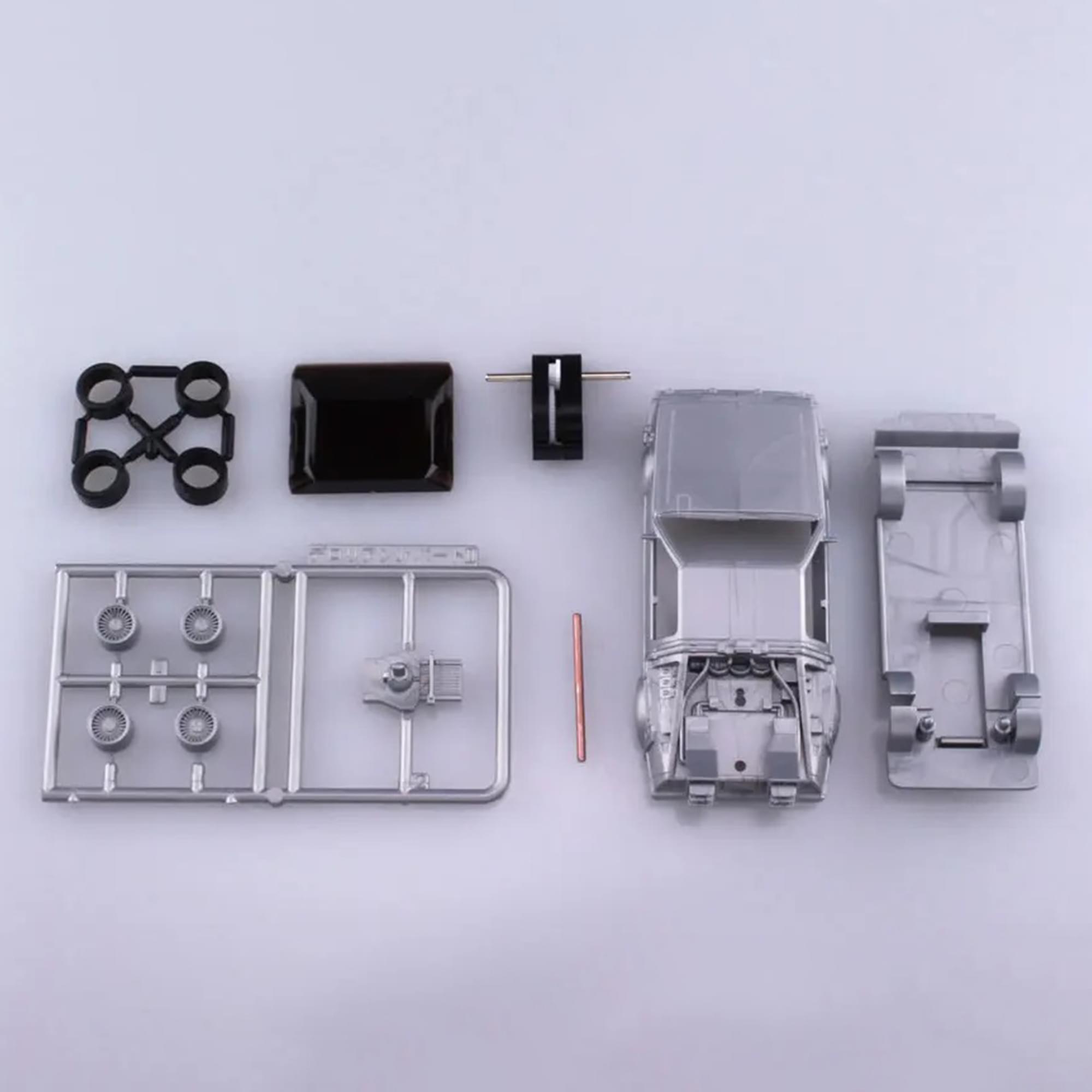 Back to the Future 2 Pullback DeLorean 1/43 Scale Model Kit