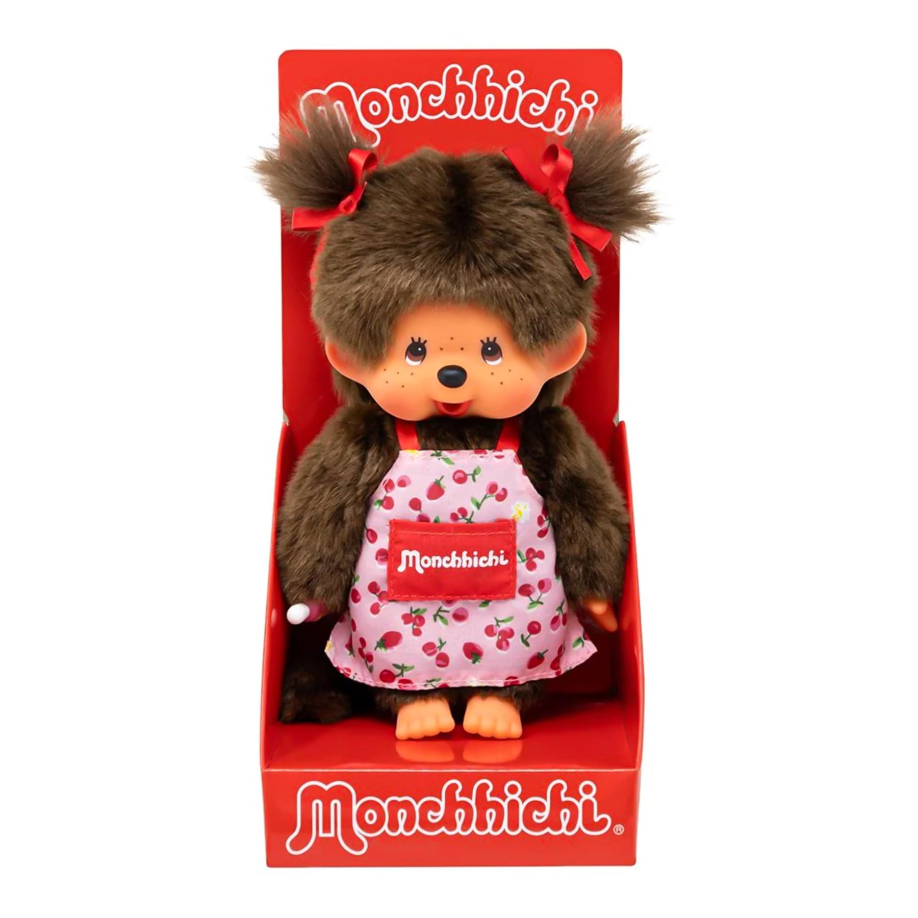 Monchhichi Flower Apron Girl 8 Inch Plush
