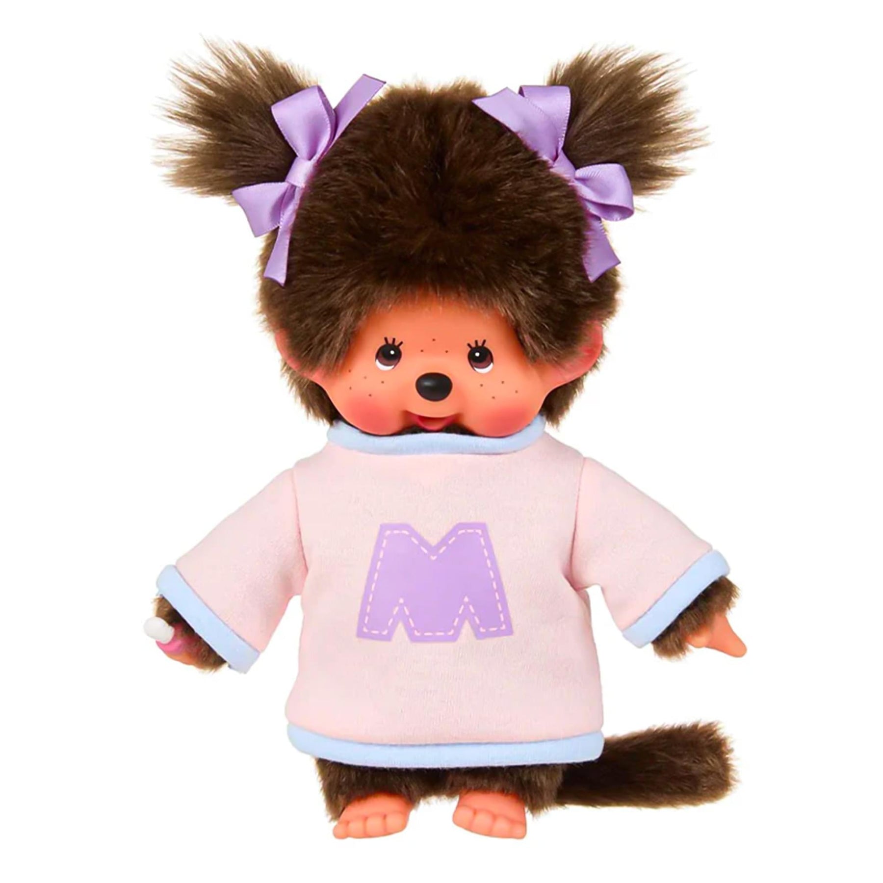 Monchhichi Bi-color Sweater Girl 8 Inch Plush