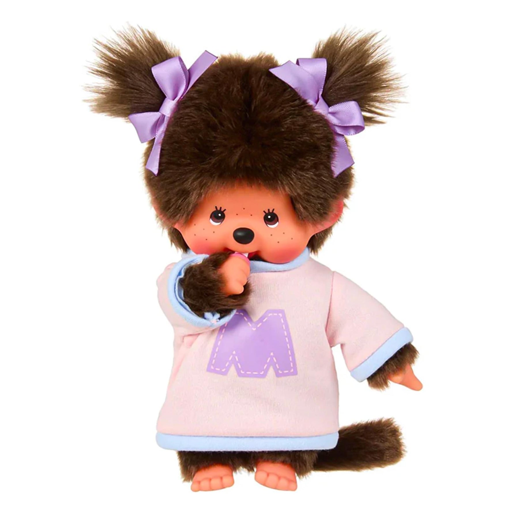 Monchhichi Bi-color Sweater Girl 8 Inch Plush