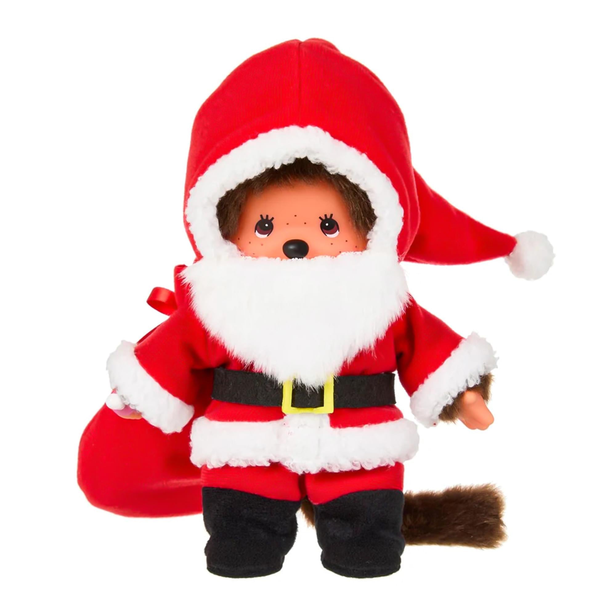 Monchhichi Santa Claus Boy 8 Inch Plush