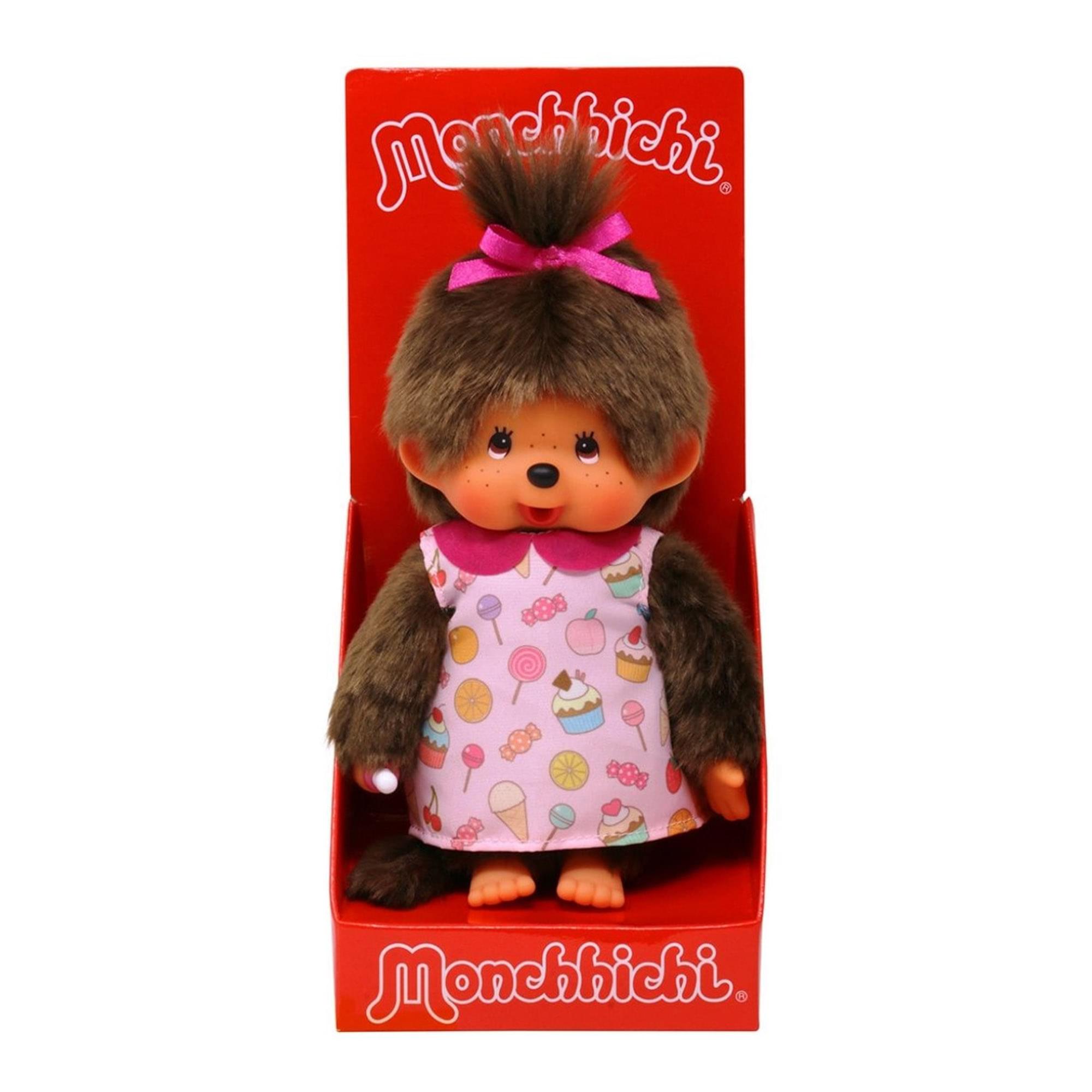 Monchhichi Pop N Candy Girl 8 Inch Plush Doll