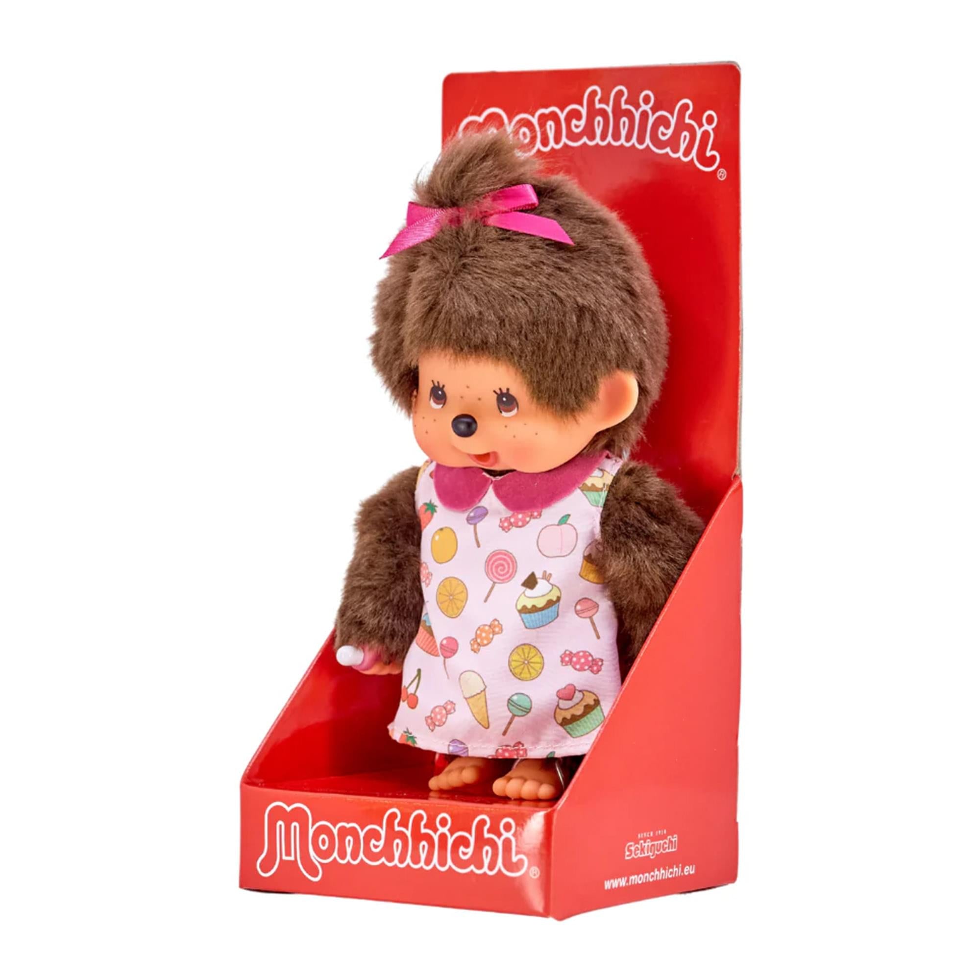 Monchhichi Pop N Candy Girl 8 Inch Plush Doll