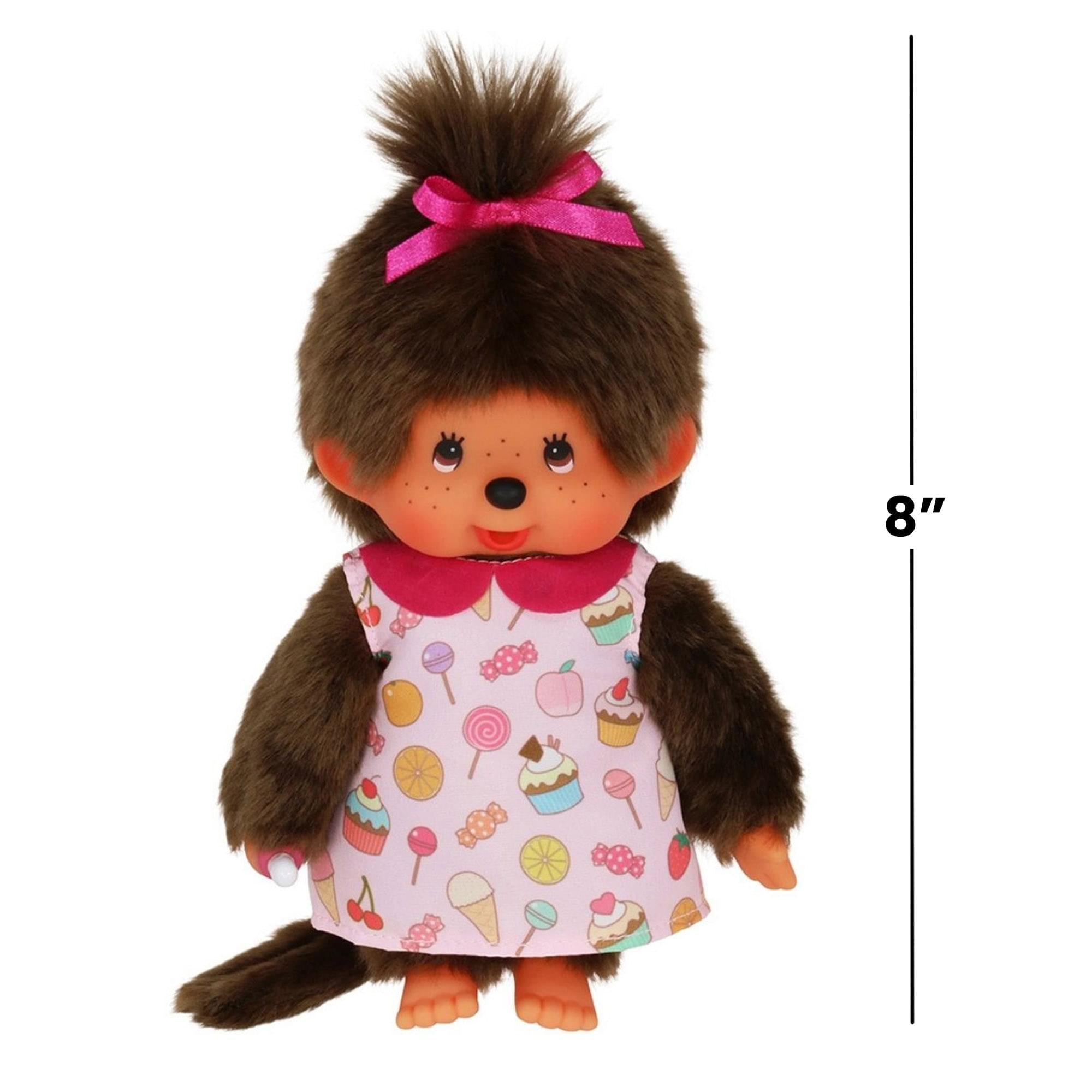 Monchhichi Pop N Candy Girl 8 Inch Plush Doll