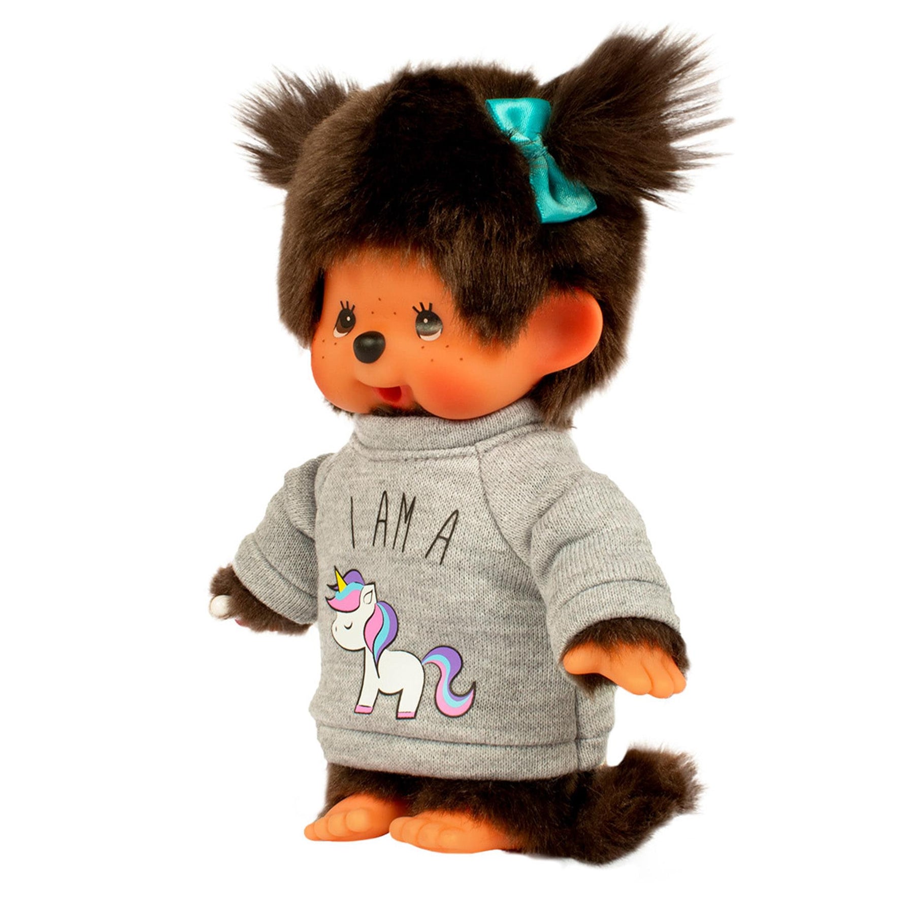 Monchhichi Unicorn Sweater Girl 8 Inch Plush Doll