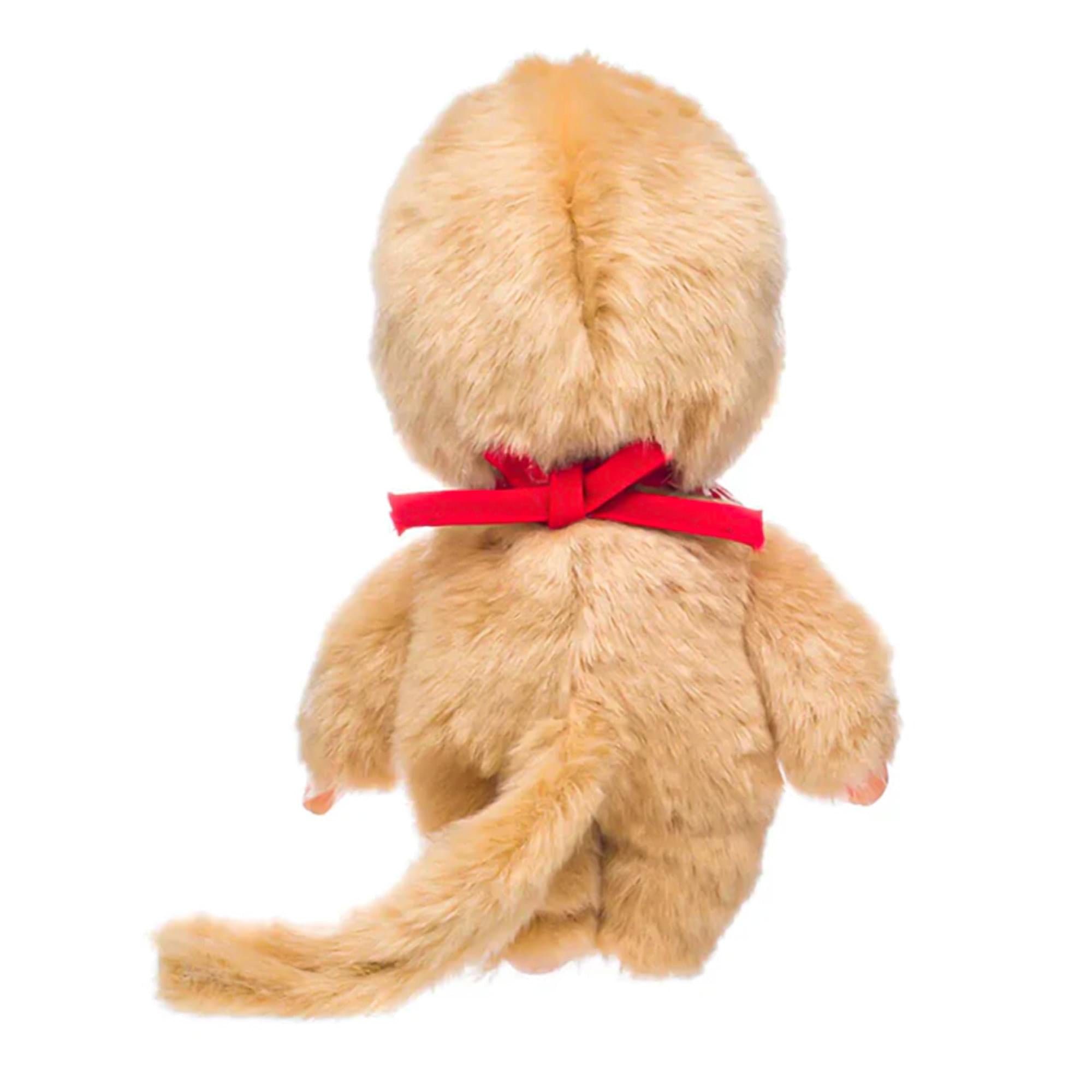 Monchhichi Beige Boy With Bib 8 Inch Plush