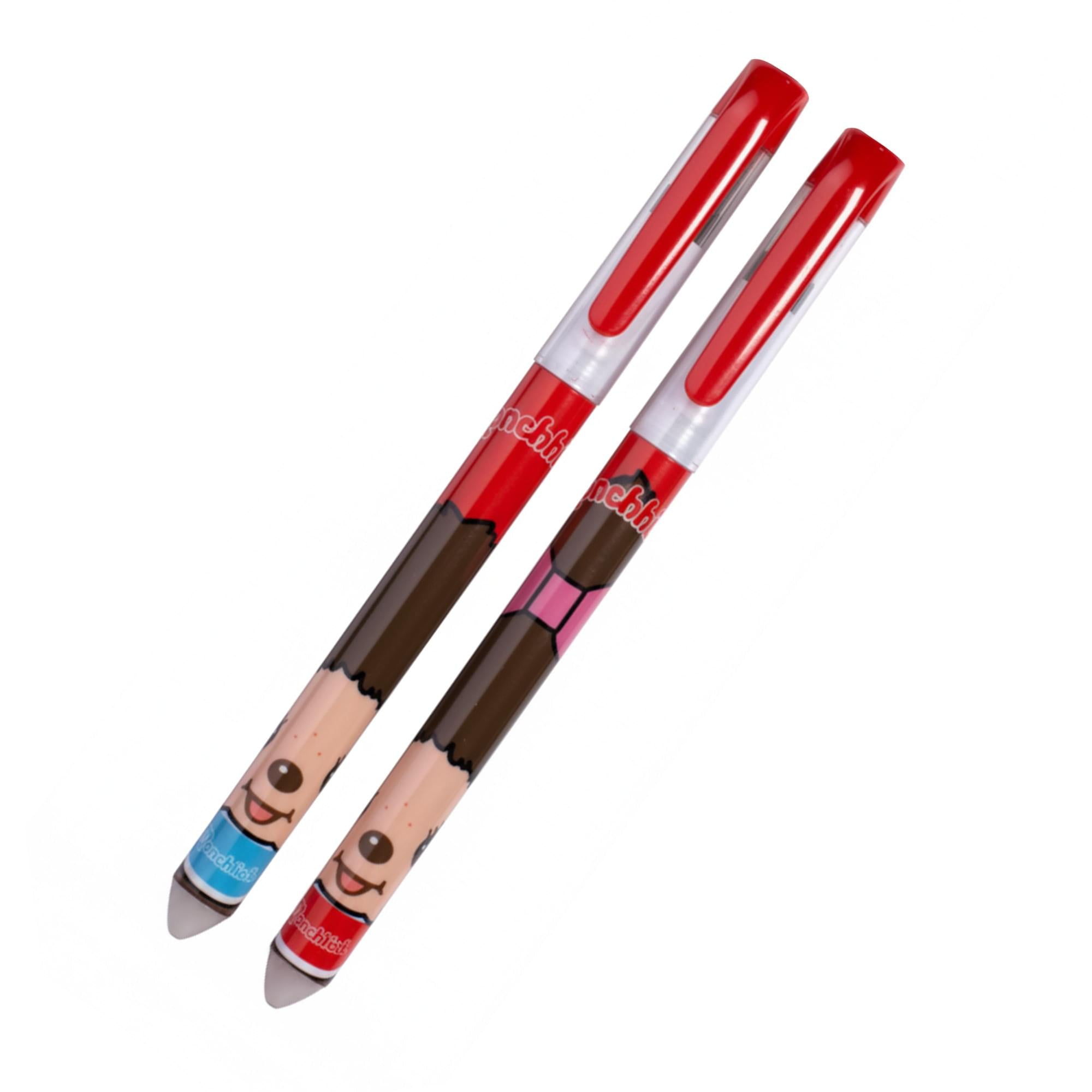 Monchhichi Erasable Boy and Girl Pen Set Of 2