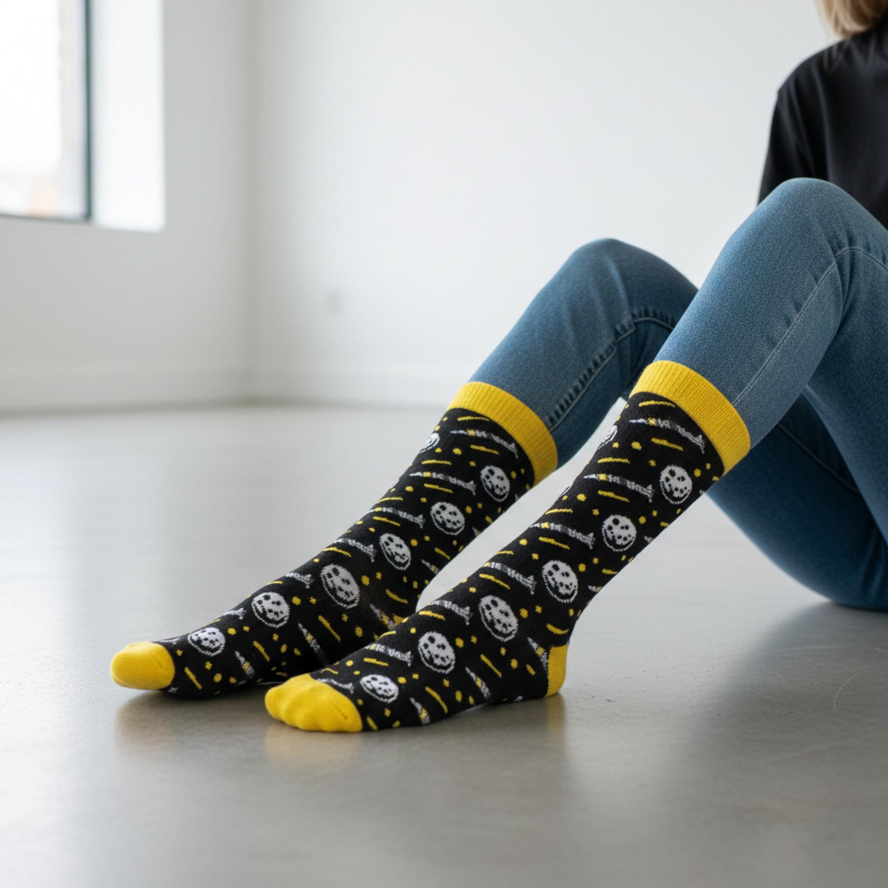 National Geographic Moon Landing Mid-Calf Adult Socks
