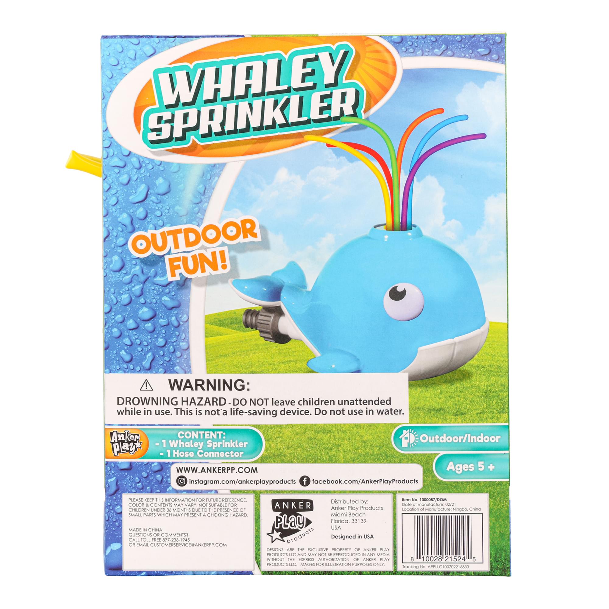 Whaly Outdoor Water Sprinkler