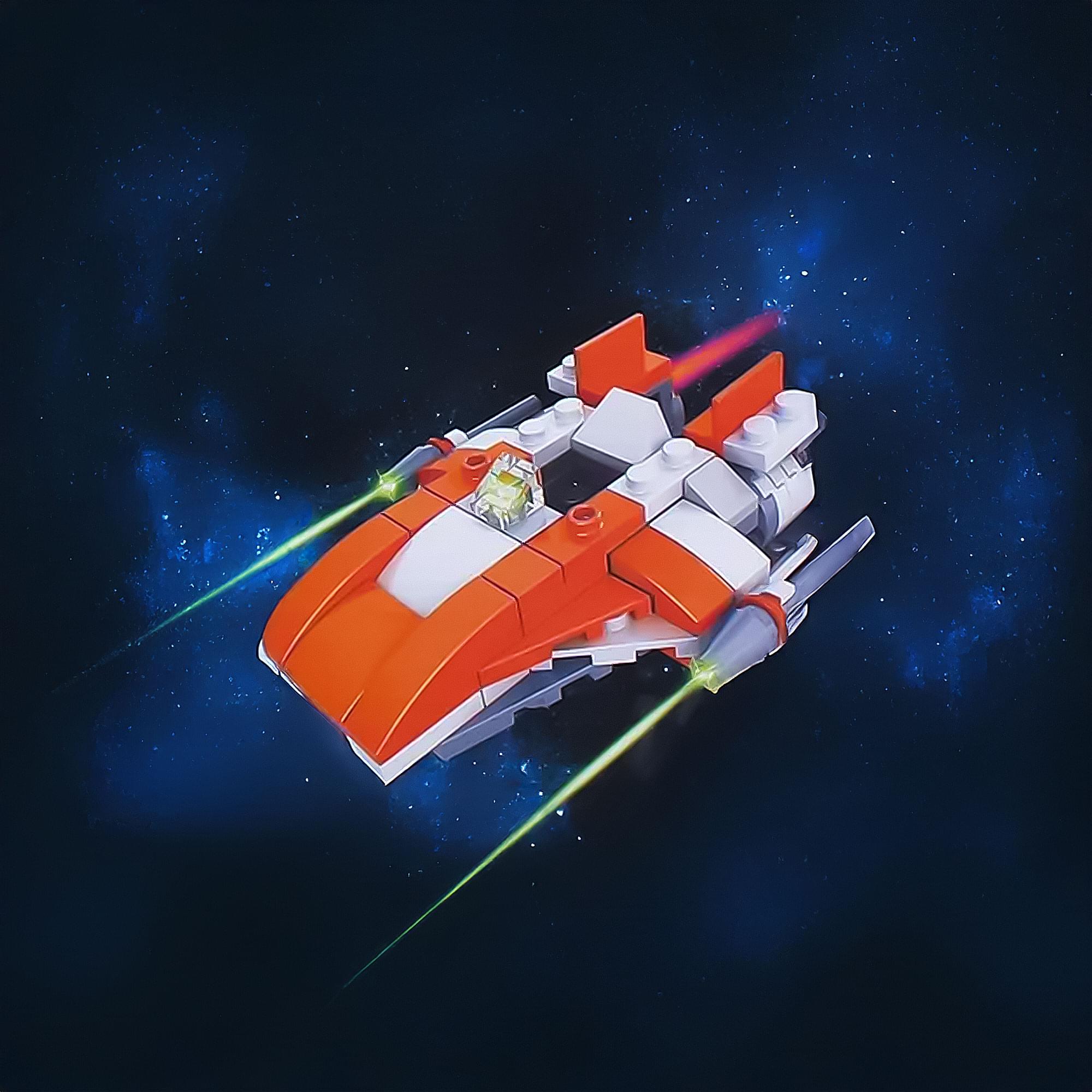 Blokko 3 in 1 Galaxy Fleet 108 Piece Building Kit