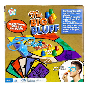The Big Bluff Game of Deception | 4+ Players