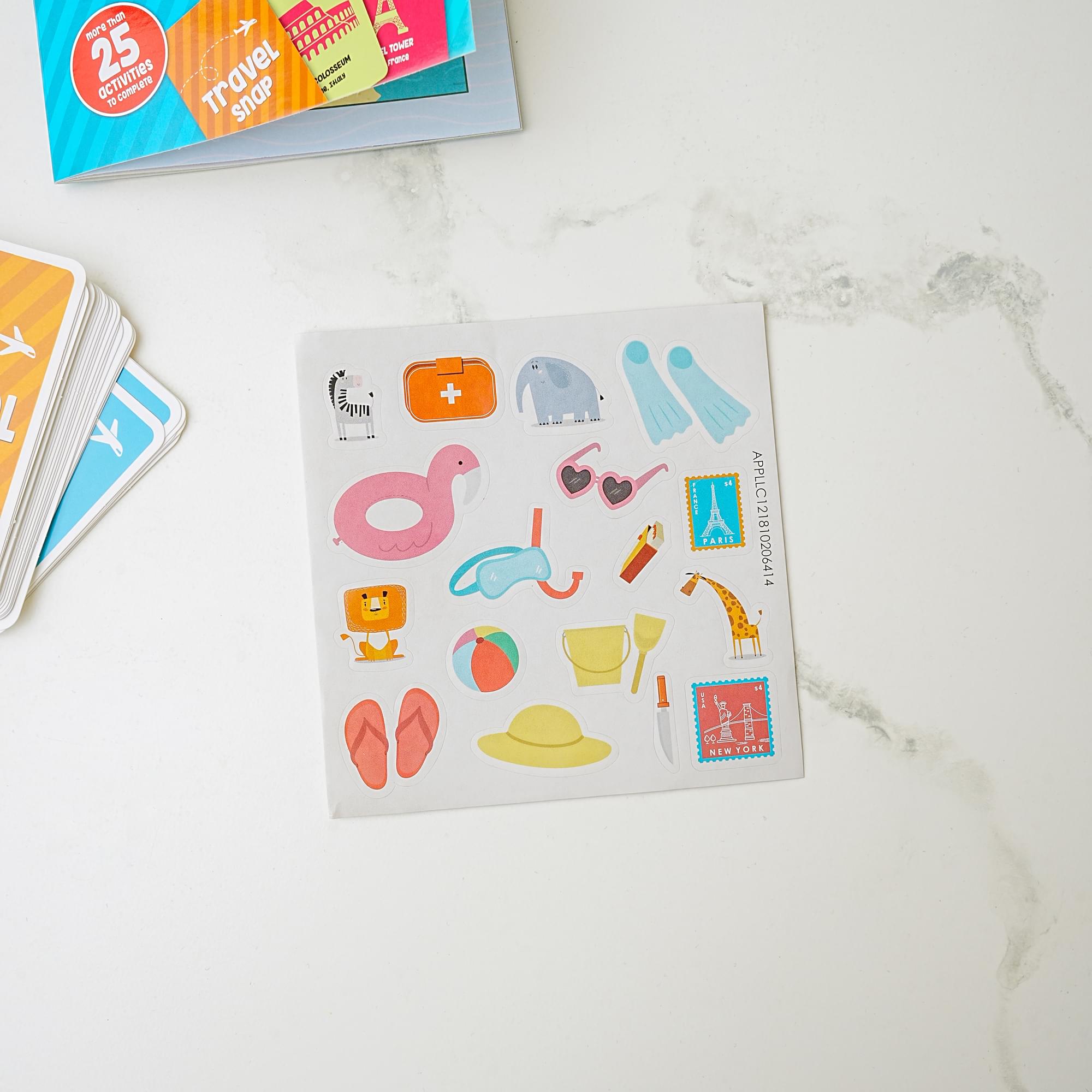 Travel Adventures Activity Backpack | More Than 25 Activities To Complete