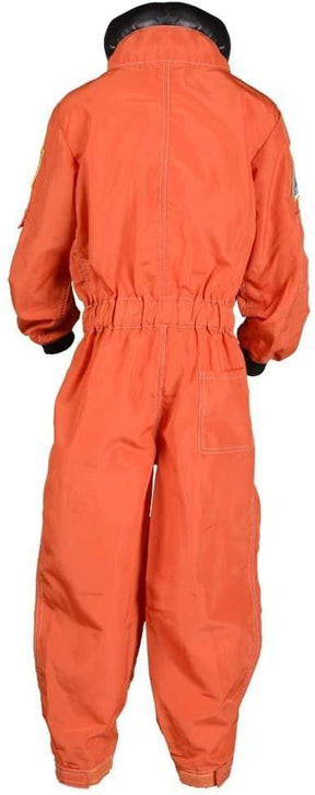 Jr Astronaut Suit (Orange) W/Cap Child Costume
