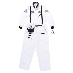 Adult Astronaut (White) Suit W/ Cap Costume