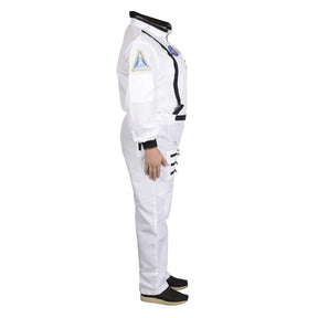 Adult Astronaut (White) Suit W/ Cap Costume